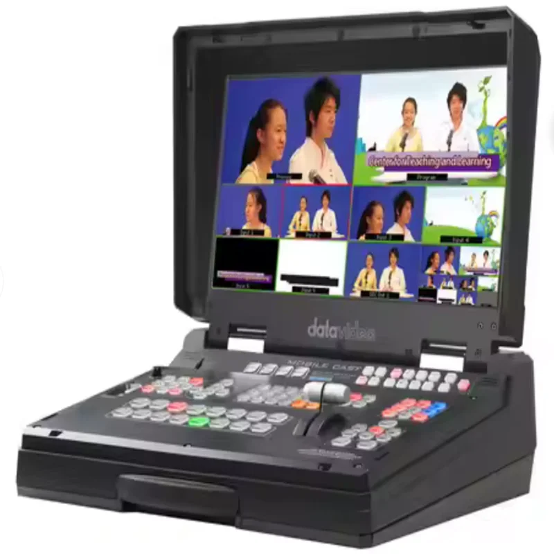 

NEW HS-1300 Mobile Cast Studio Audio Console Mixer Bundle - At Top Price
