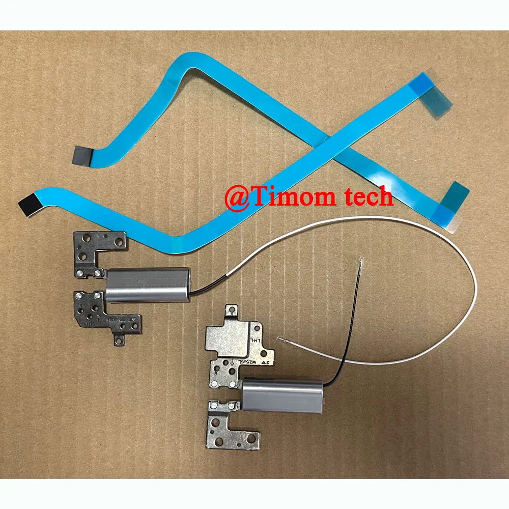 Imagem -02 - Dobradiças Originais para Lenovo Yoga Prata e Cinza 5h50u65200 5h50q96467 5h50q96486 73015ikb 81cu 830-15iwl 81js Novo Original