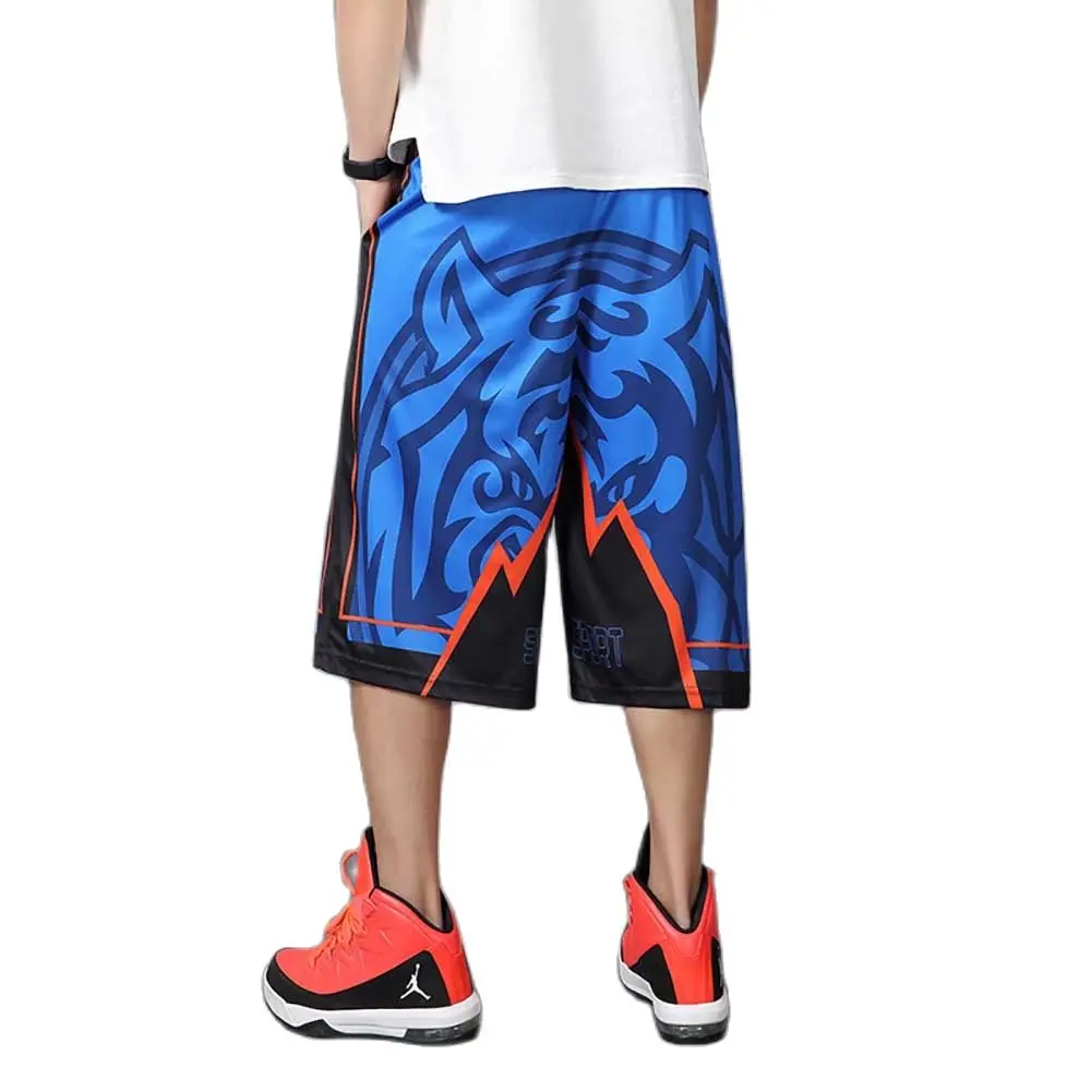 Sportswear Shorts Men\'s Casual Beachshorts Straight Loose Baggy Hiphop Harem Plus Size Clothing