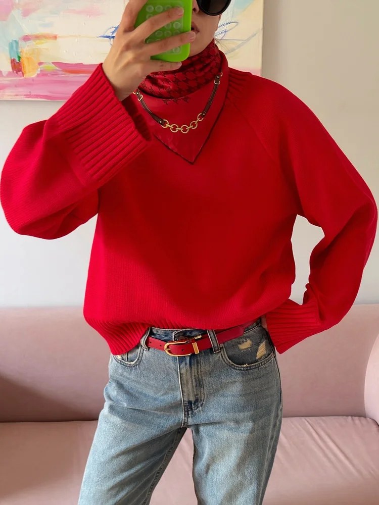 Tossy Mohair Cardigan V Neck Button Front Balloon Sleeve Long Sleeve Milky White Dusty Pink Navy Blue Sage Green Cardigan 2026