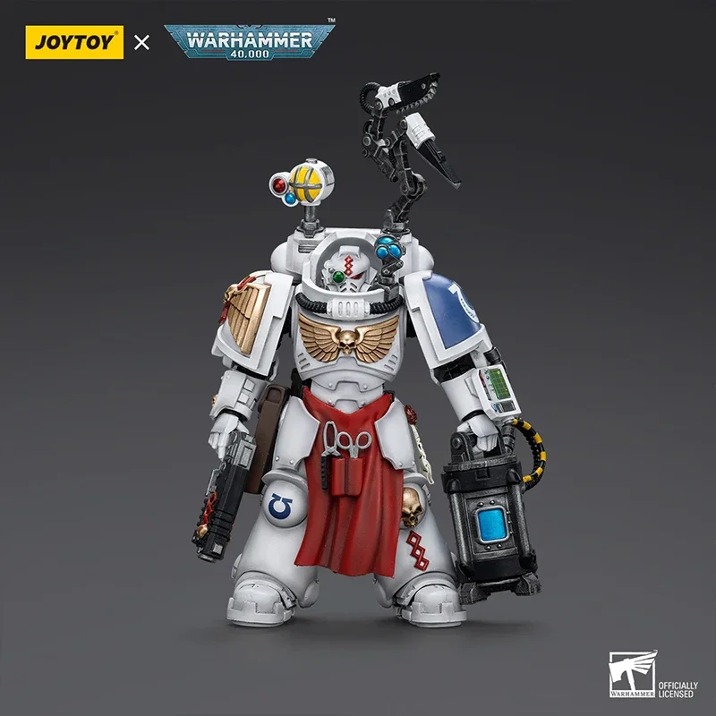 [Pre Sale] JOYTOY Warhammer 40K 1/18 Action Figure Uitramarines Apothecary Biologis Anime Figures Toys Collectible Model