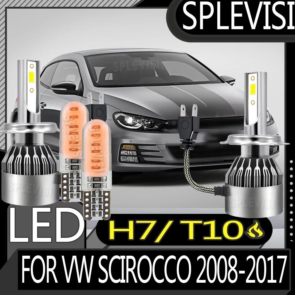 

Водонепроницаемая и пыленепроницаемая мгновенная светодиодная фара Plug and Play для VW Scirocco 2008 2009 2010 2011 2012 2013 2014 2015 2016 2017