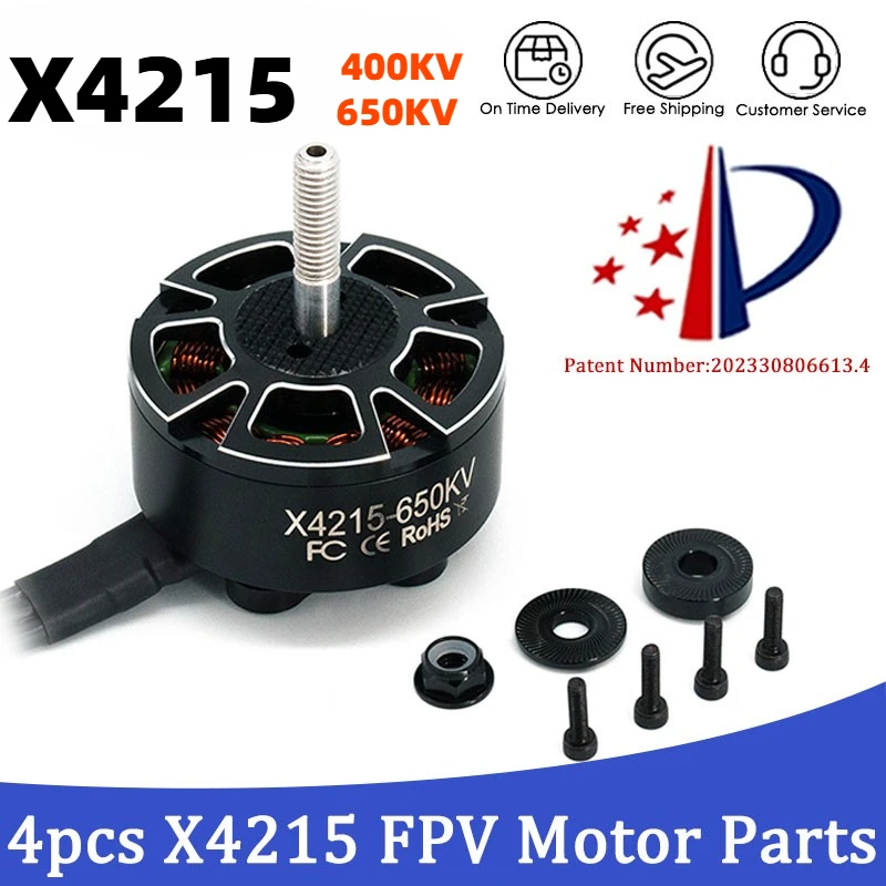 E-POWERRC 4pcs  4215 Brushless Motor 400KV 650KV For 13 Inch FPV Drone Long Range /Cinematic/ Cinelifter FPV Motors Part Toys