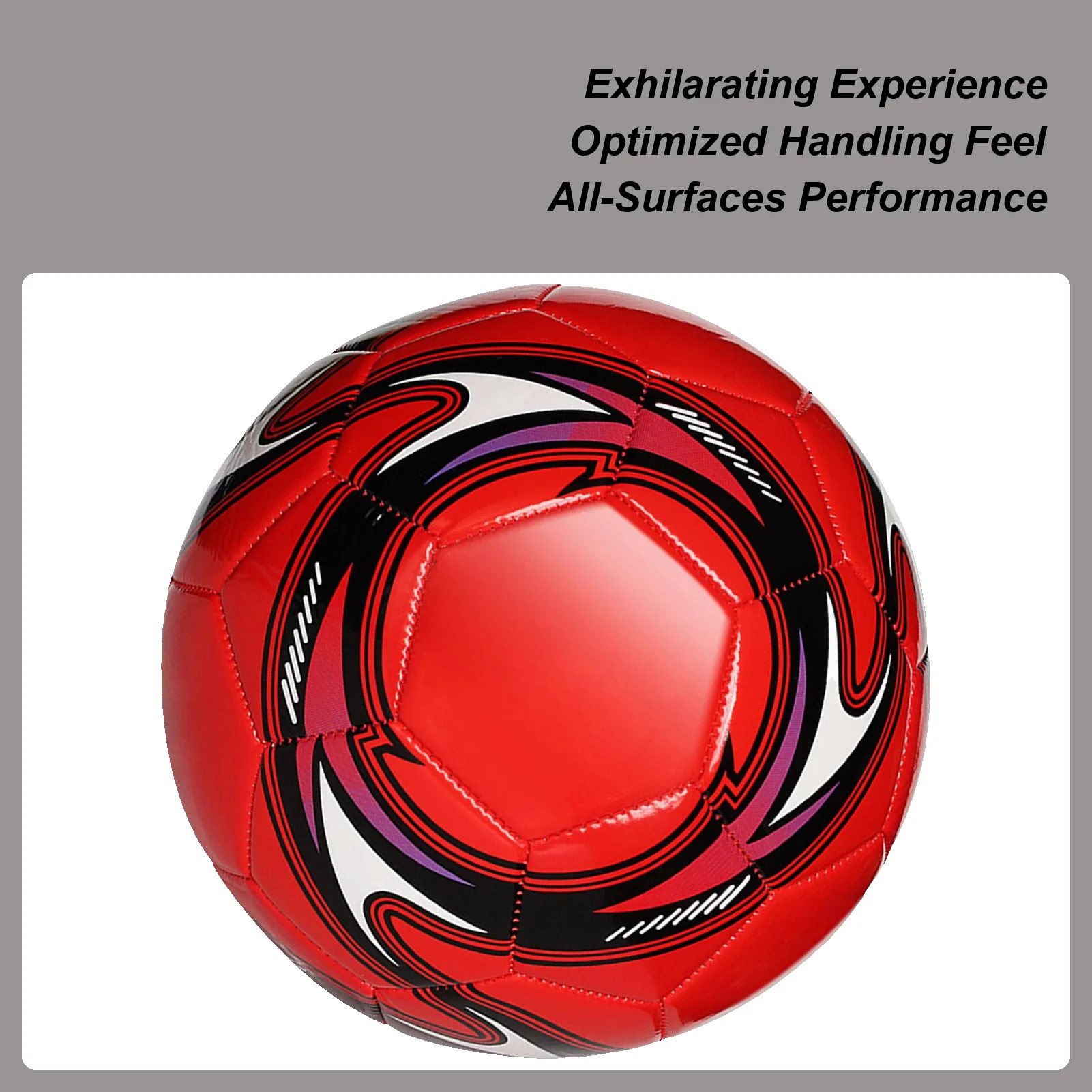 

Soccer Ball For Adult PVC Size 5 Competition Soccer Ball Comfortable Feet Standard Practicing Football For Boys Youth Athletes