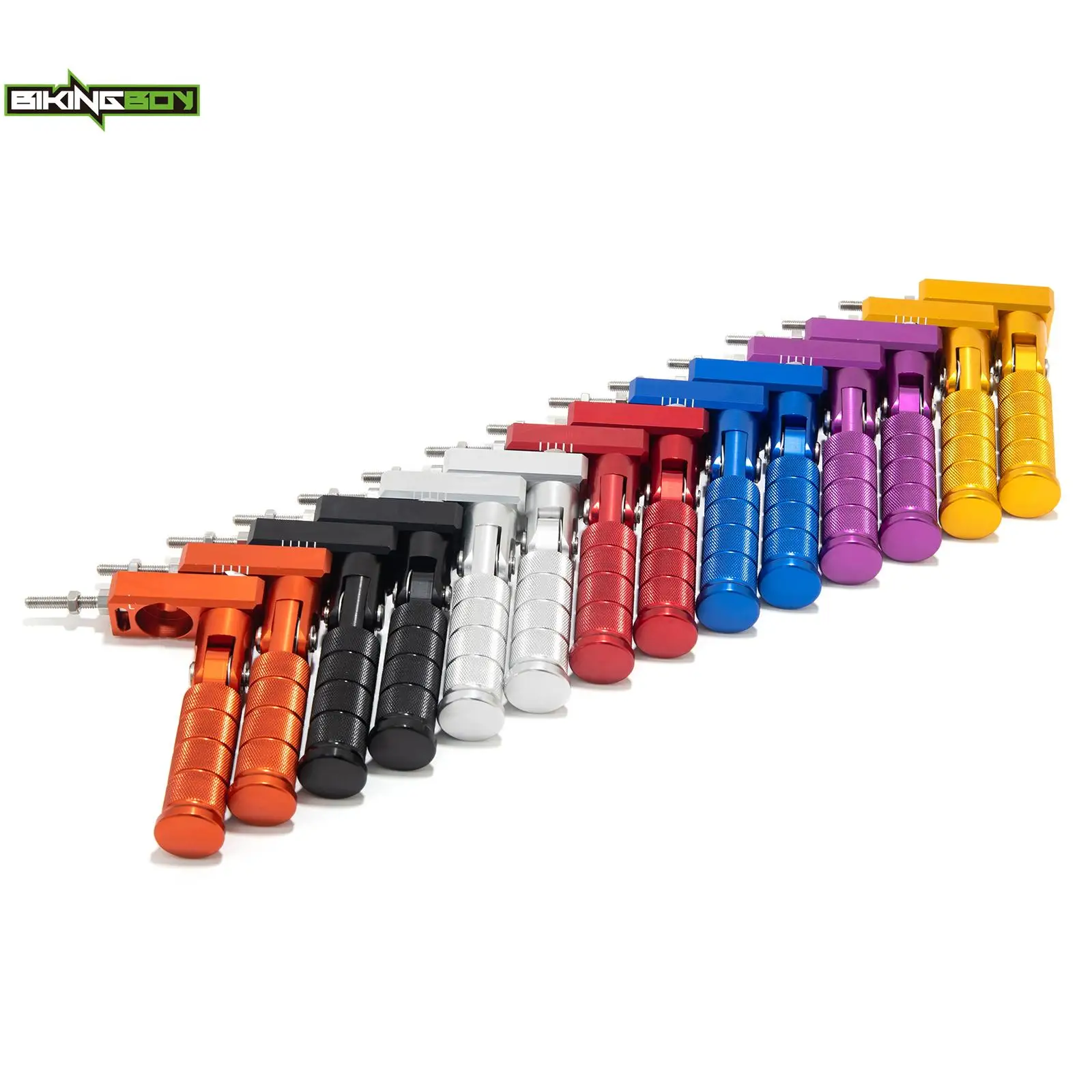 BIKINGBOY Stunt Foot Pegs Кронштейн педали Регулируемые подножки для Sur-Ron Light Bee X Surron LBX для Segway X160 X260 X 160 260 MX BIKINGBOY Stunt Foot Pegs Кронштейн педали Регулируемые подножки для Sur-Ron Light Bee X Surron LBX для Segway X160 X260 X 160 260 MX
