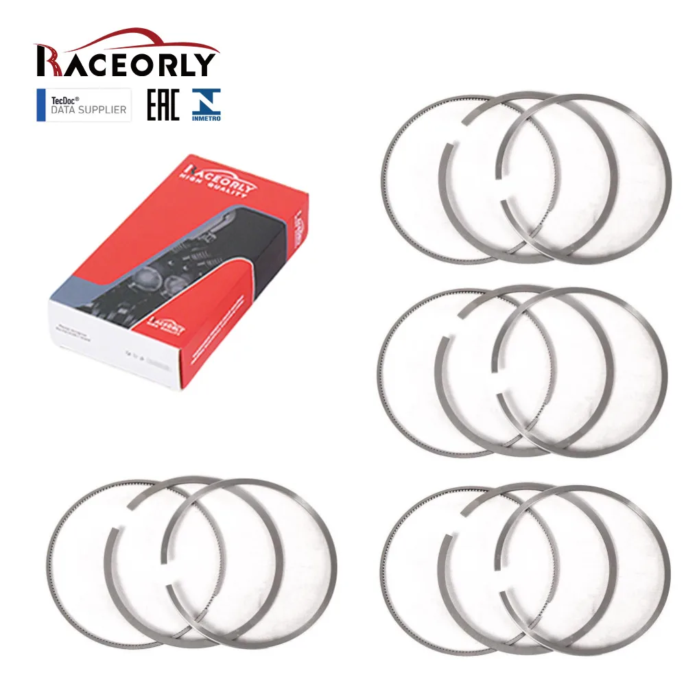 RACEORLY Piston Ring Set For Jaguar Land Rover 2.0 Diesel AJ200D 204DTA LR082541