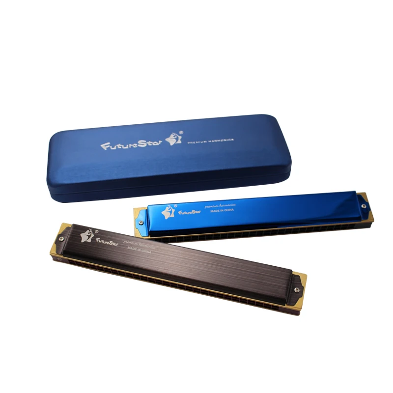 Professional  Performance Level Student 28 Hole Tremolo Harmonica Premium Harmonica