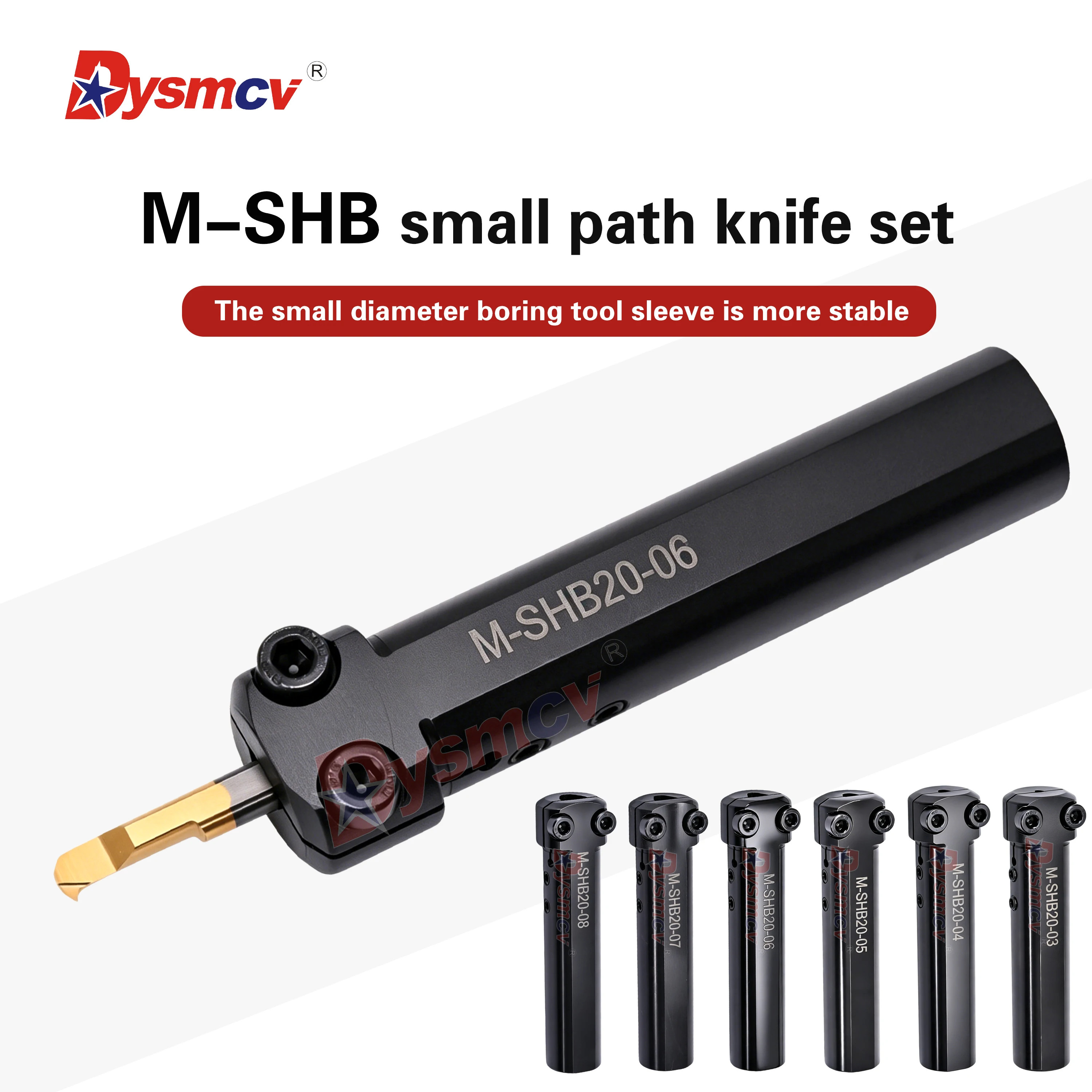 

M-SHB20-03 M-SHB20-04 M-SHB20-08 Small Path Boring Tool Knife Sheath M-SHB Series Lathe Machining Small Path Boring Knife Sheath
