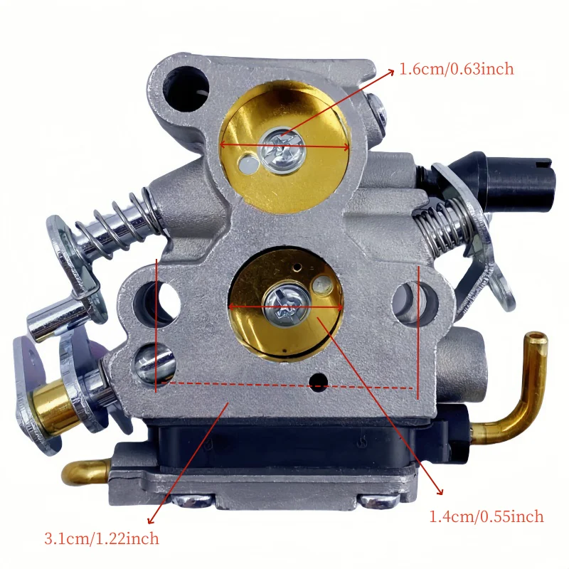 Carburetor Tune up kit for Husqvarna 235 235E 236 240 120 Chainsaw for Jonsered CS2234 CS2238 GZ380 for Craftsman 358381600 Carb