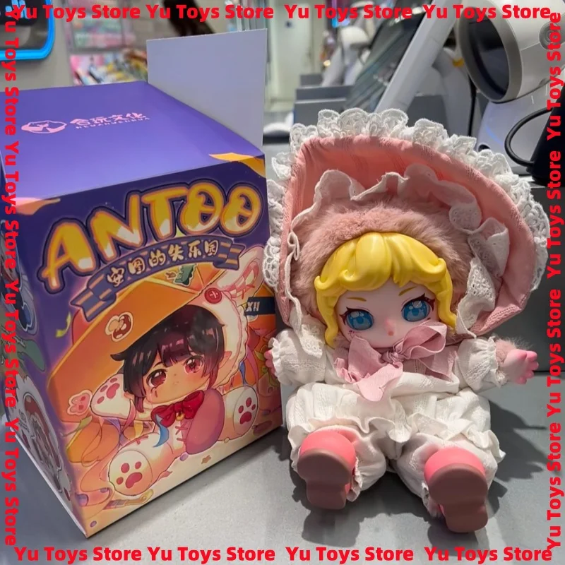 

In Stock Antoo Shi Paradise Series Vinyl Plush Blind Box Antoo Mystery Box Stuffed Dolls Vinyl Model Trendy Play Magnetic Face