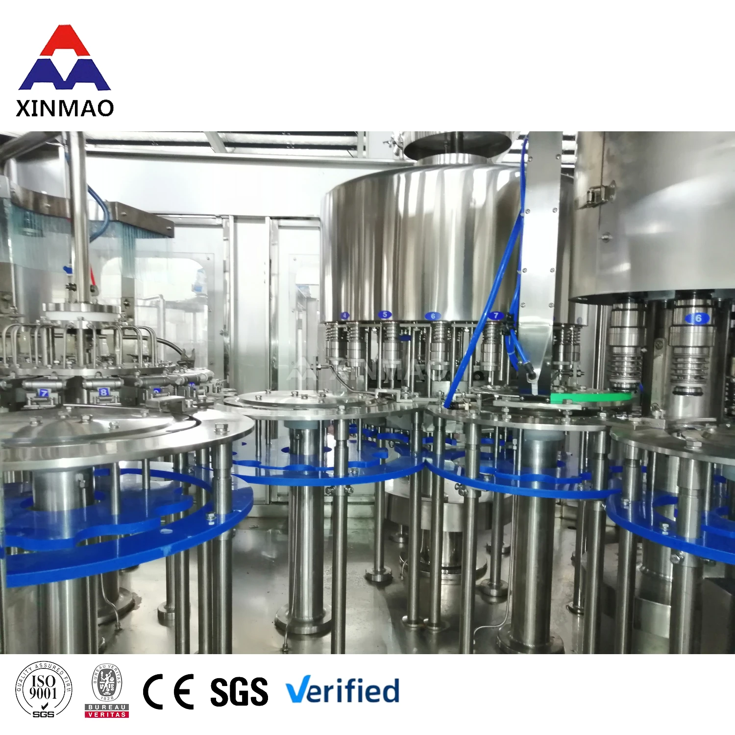 China Manufacturer Automatic Plastic Bottles Filling and Capping Labeling Machine for Small Business