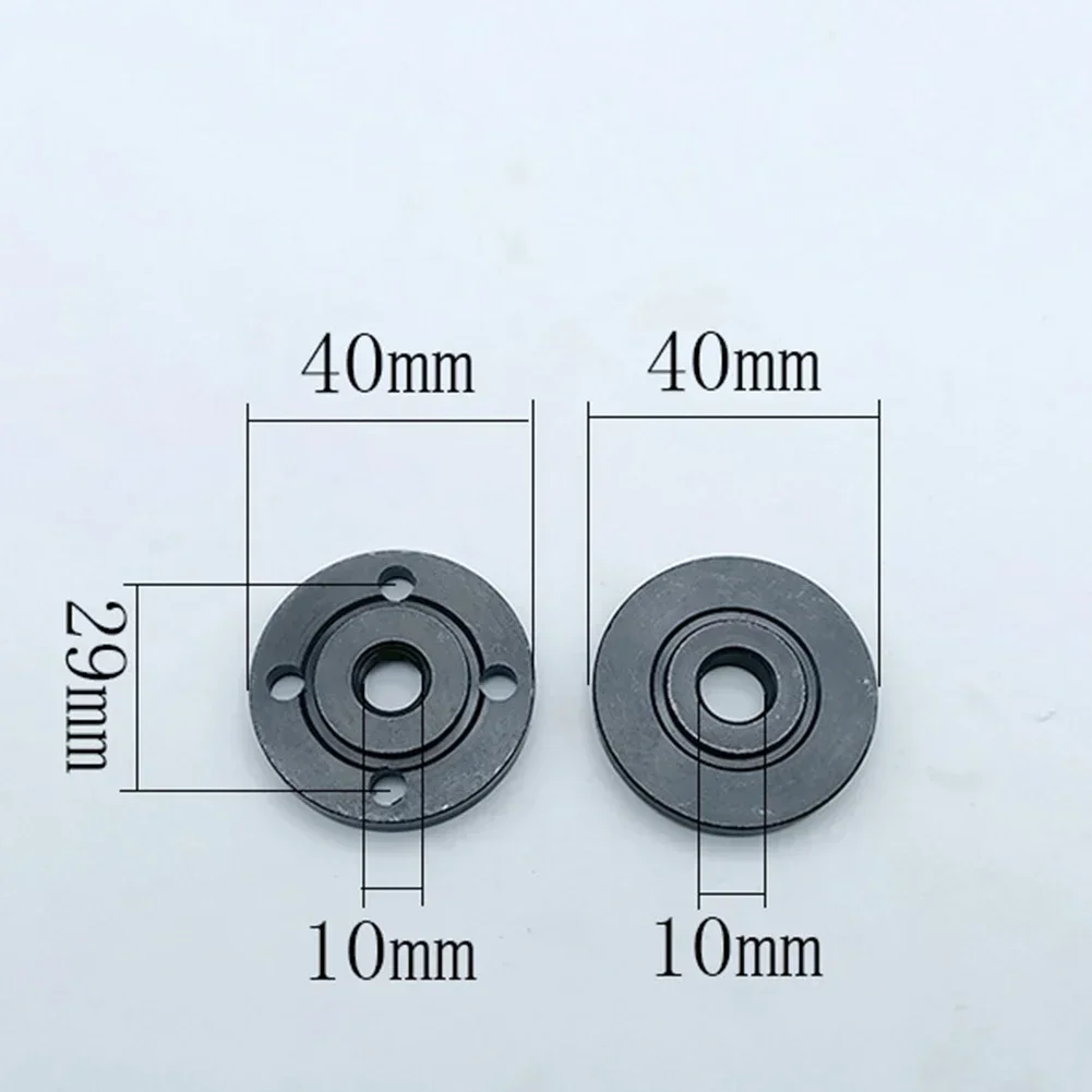 1 Pair Thread Replacement Angle Grinder Type 100 Modified Type 125 Inner  Outer Flange Nut Set Electric Angle Grinder Parts