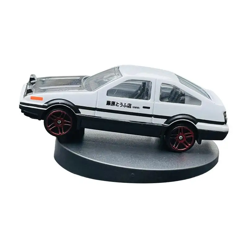 Rotating AE86 Drift Car Gyroscope Ornaments Classic Car Model Statue Racing Drifting Dashboard Ornament Gifts For Men Boys