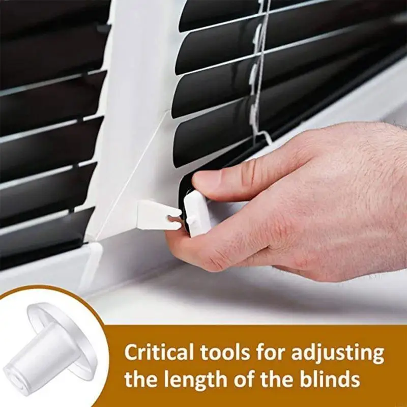 L43A Posicionamiento enchufes accesorios cortina Pin reparación reemplazo persianas para ventanas