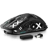 Attack Shark X3 Pro Gaming Mouse&tape,59g Superlight Tri-Mode BT/2.4G/Wired,PixArt PAW3395 Sensor, 26K DPI,Programmable Buttons