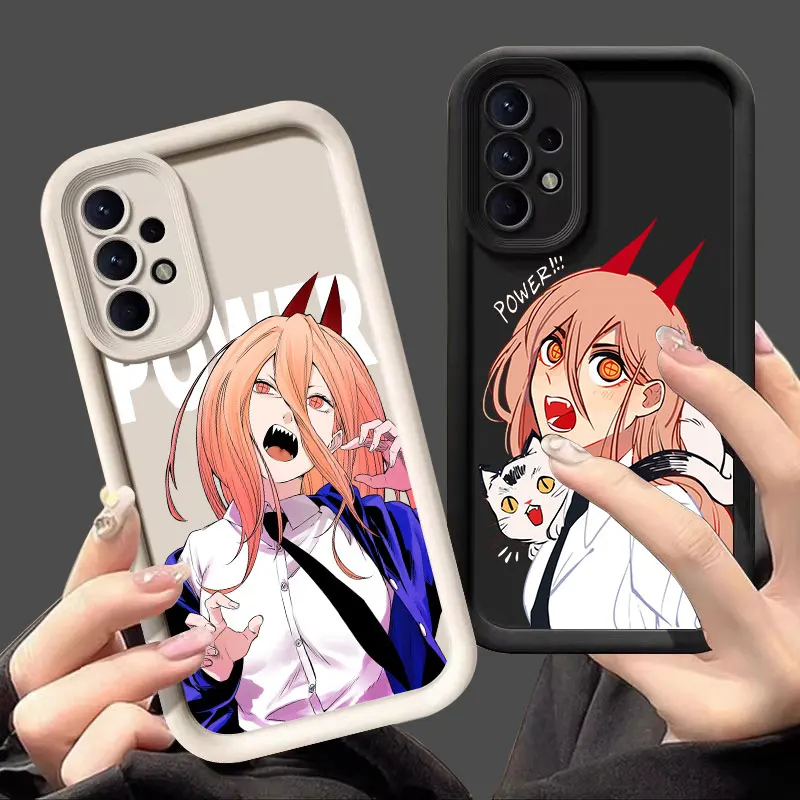 

Chainsaw Man Anime Girl Power Makima Case For Samsung Galaxy A55 A54 A35 A53 A52 A34 A12 A13 A14 A15 A16 A25 A32 A33 Phone Cover