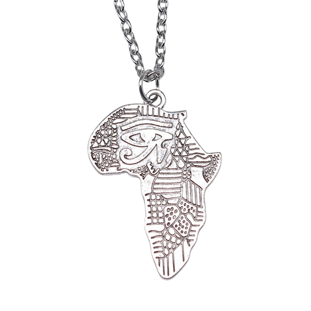 Fatima Hand Necklaces Horus Eye Protection Amulet Charms Zinc Alloy For Handmade Jewelry Making