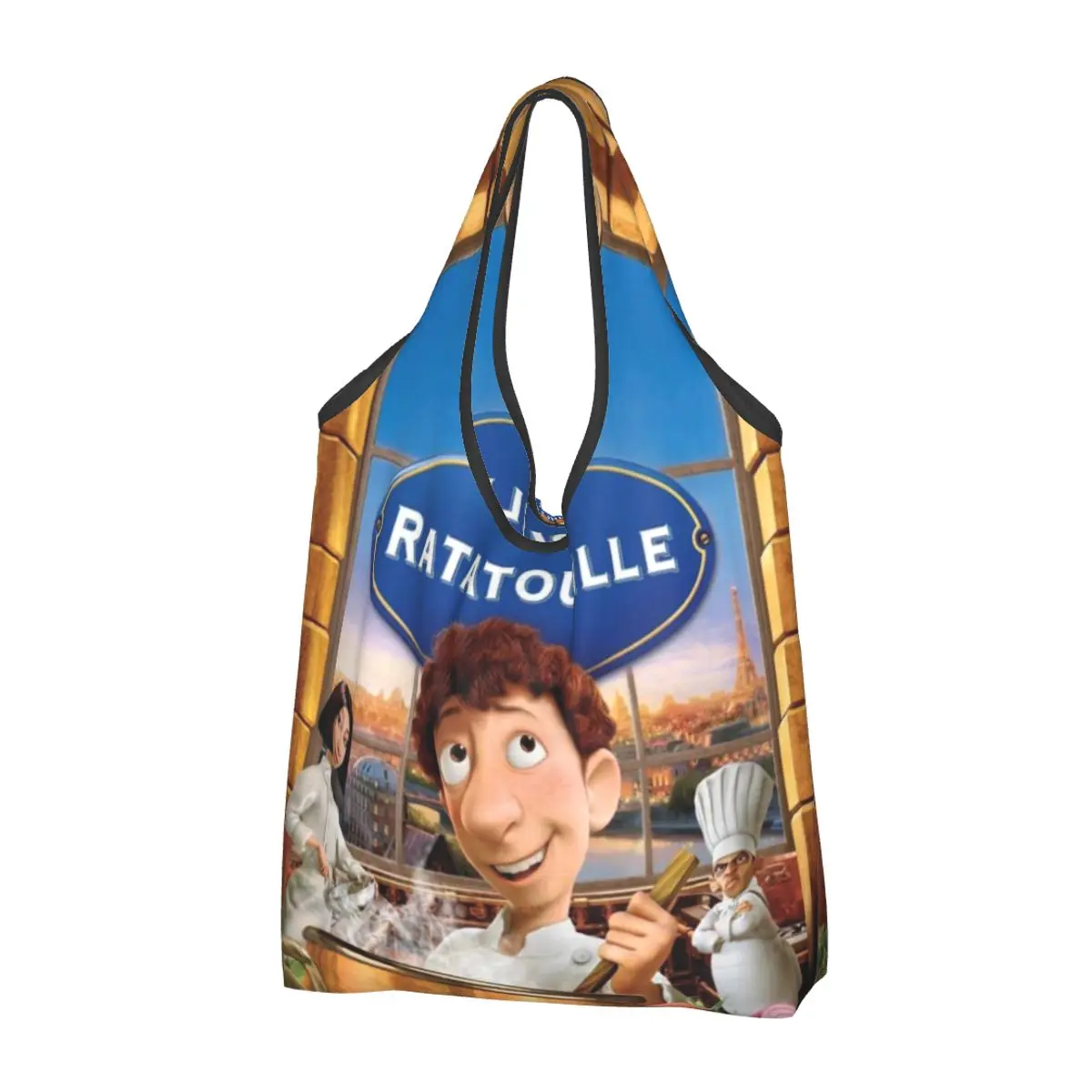 personalizado-bonito-impressao-ratatouille-remy-sacola-de-compras-portatil-shopper-ombro-alfredo-linguini-bolsa