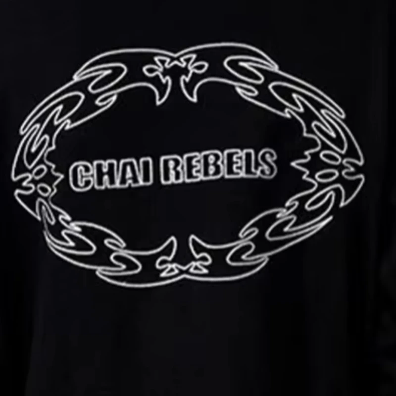 

Унисекс ретро-кардиган с капюшоном и вышивкой в темную полоску, нишевый уличный топ в стиле Ins