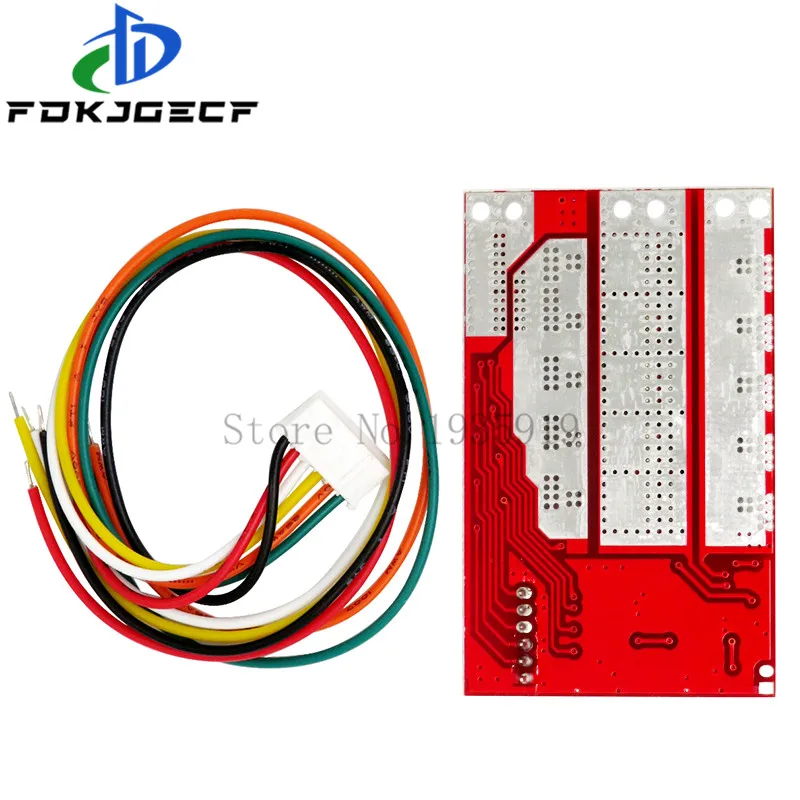 3S 4S 5S 50A BMS Board/ 55A 3.7V Lithium battery protection board/3.2V iron phosphate/LiFePO4 battery BMS board with Balance
