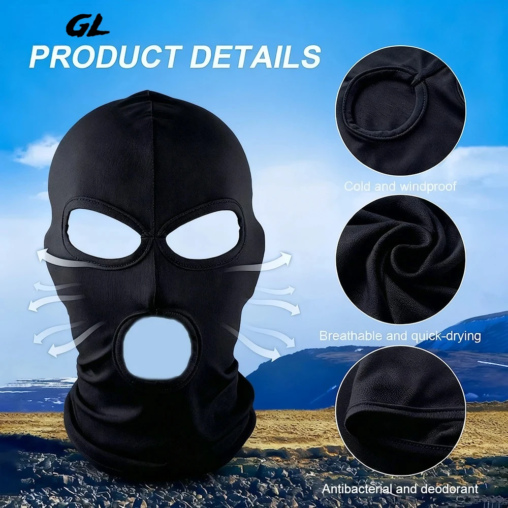 Balaclava 3 Hole Full Face Mas - Balaclava Ski Mask 评论和价格