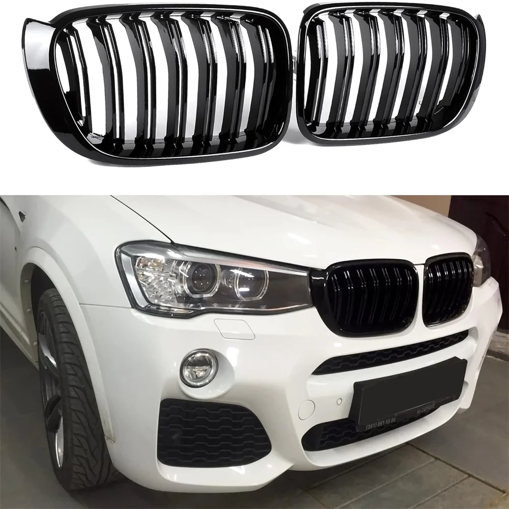 

2 шт., передний бампер для BMW X3/X4/F25/F26 2014/2016/2017