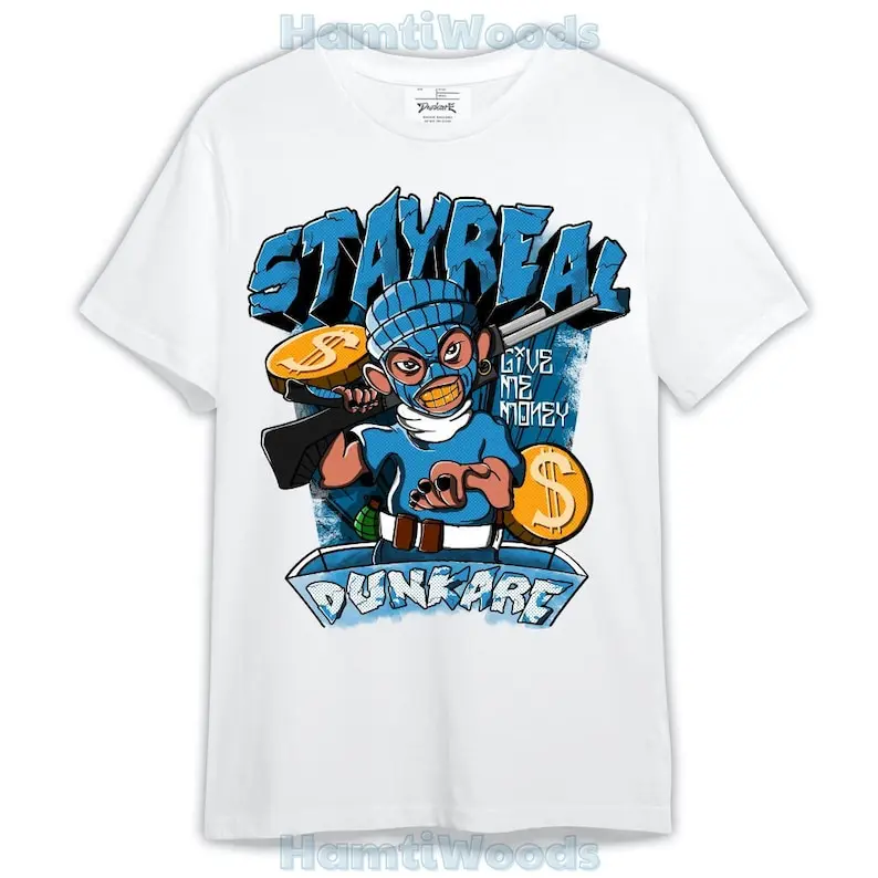 

Powder Blue 9s Shirt, Stay Real Shirt Outfit 1005 LGH