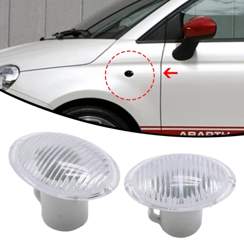 

Weatherproof Clear Side Turn Lens Housing Shell Cover For 500 Vehicle High Impact ABS Material Tool Mounting