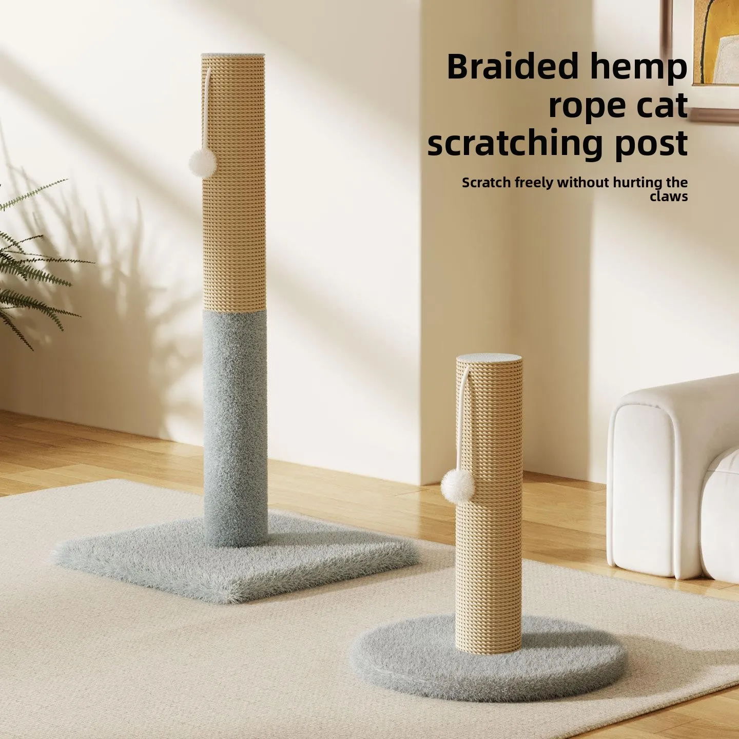 durable-non-shedding-jute-scratching-board-pet-toy-for-large-cats-scratch-pad-replaceable-inner-core-single-layer-structure