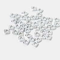 1.8mm Thickness Screws Nut 100pcs Thin Nut M3 Stainless Steel Sqare Nuts 1.8*5.4*5.4mm Sqare Thin Nuts for Prusa I3 Mk2/mk2s/mk3