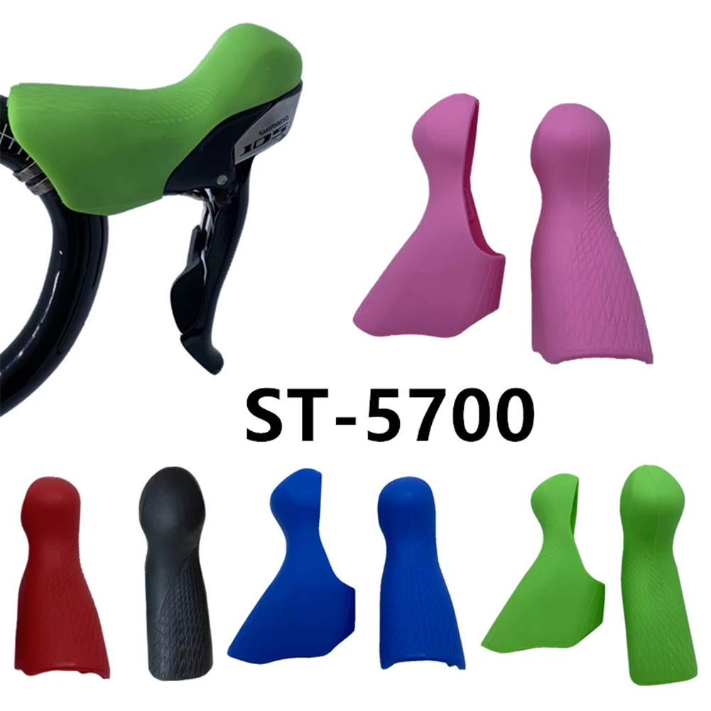 

Brake Lever Hoods Shift Lever Covers Rubber ST-5700 Set 1 Pair 55g Accessories Bicycle Bike Cycling Part Newest