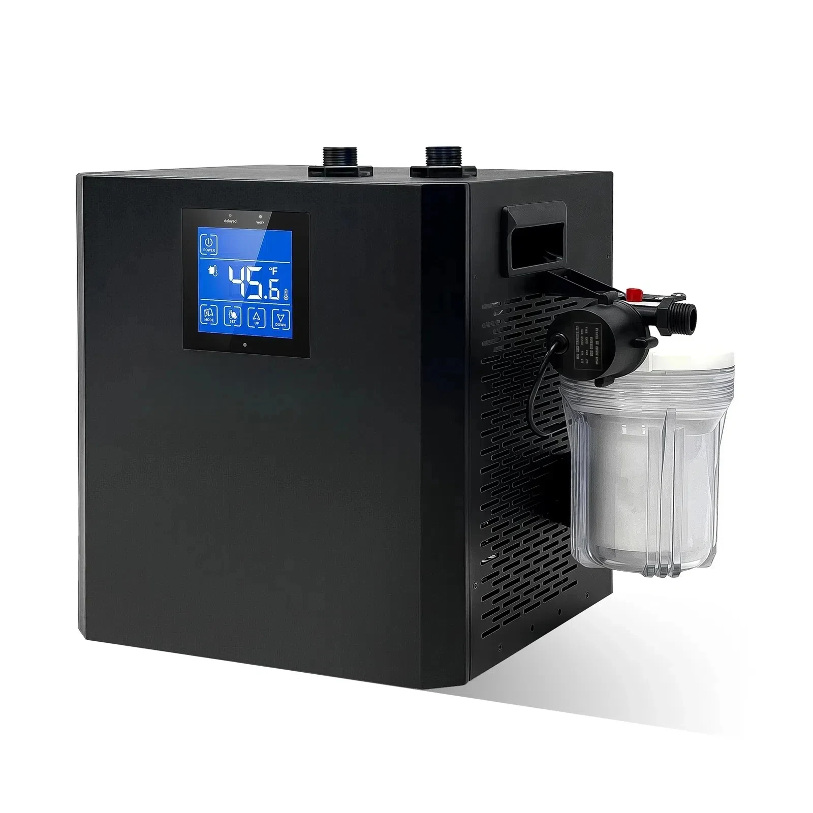 Chłodziarka do akwarium LG-CY300P do hydroponiki, do użytku domowego, dla aksolotli, ryb, koralików, krewetek, 110V 220V z pompą i rurą