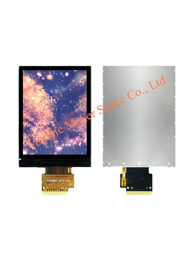 Moduł wyświetlacza LCD IPS TFT 2,4 cala 240x320 SPI z ST7789, ekran kolorowy IPS Full View z 12-pinowym złączem — zdjęcie produktu 6