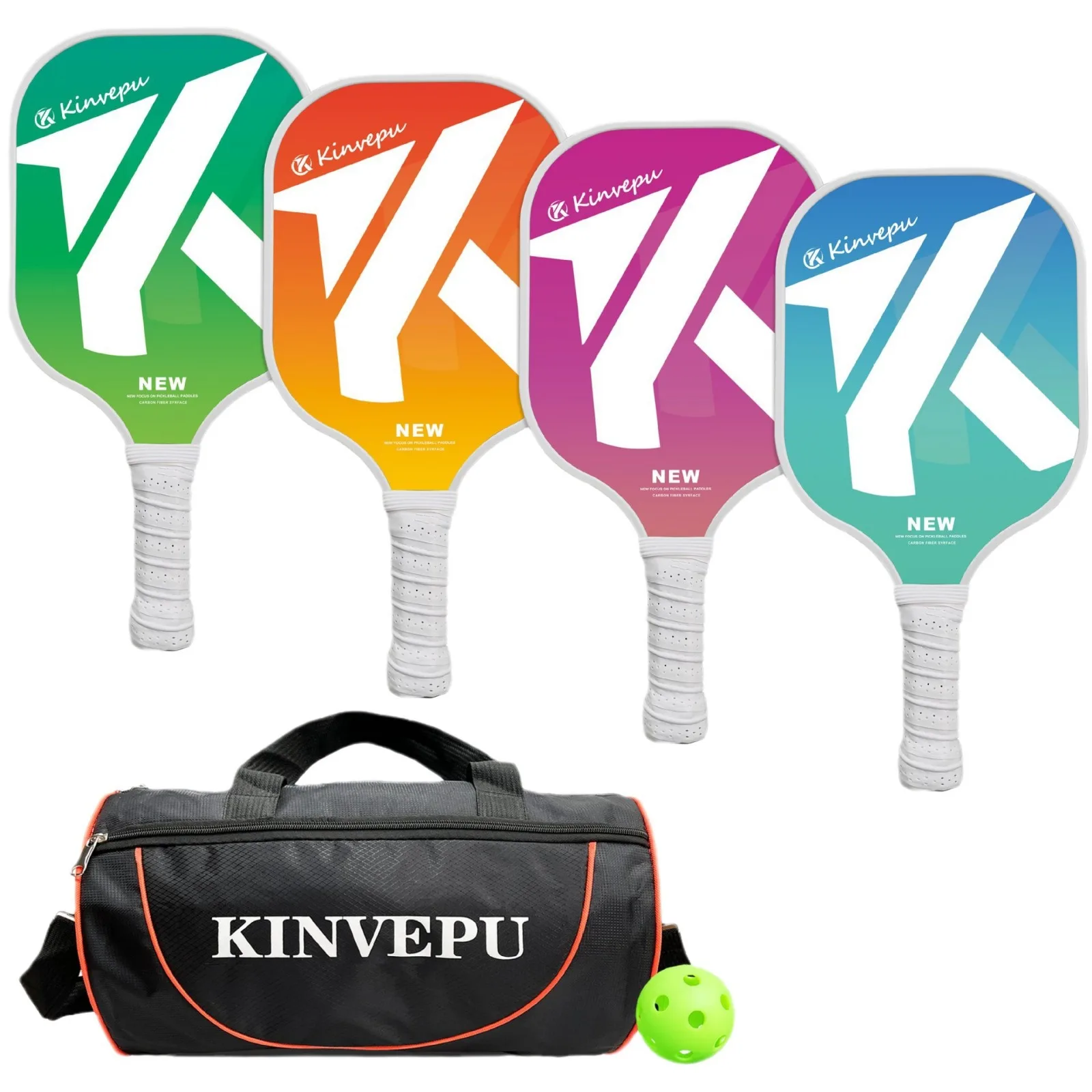 Pickle Paddles Rackets Set Pickleball Balls with Carrying Bag For Men Women Racquet Rackets  Pickleballs Balls Racquet Bag