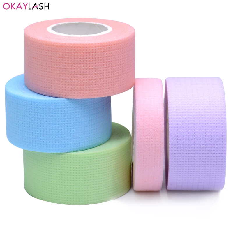 4/2Pcs Wide Tapes For Eyelash Extension Soft Breathable Eye Patches Non-woven Micropore Grafting Sticker Tapes  Tools