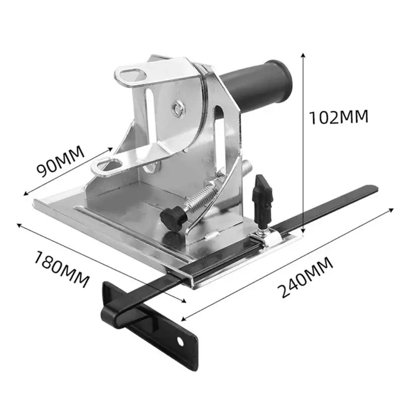 

Adjustable Cutting Base Positioning Bracket Stable Slotting Stand Tool Base 45/90/180 Degree Angle Grinder Stand Dropshipping