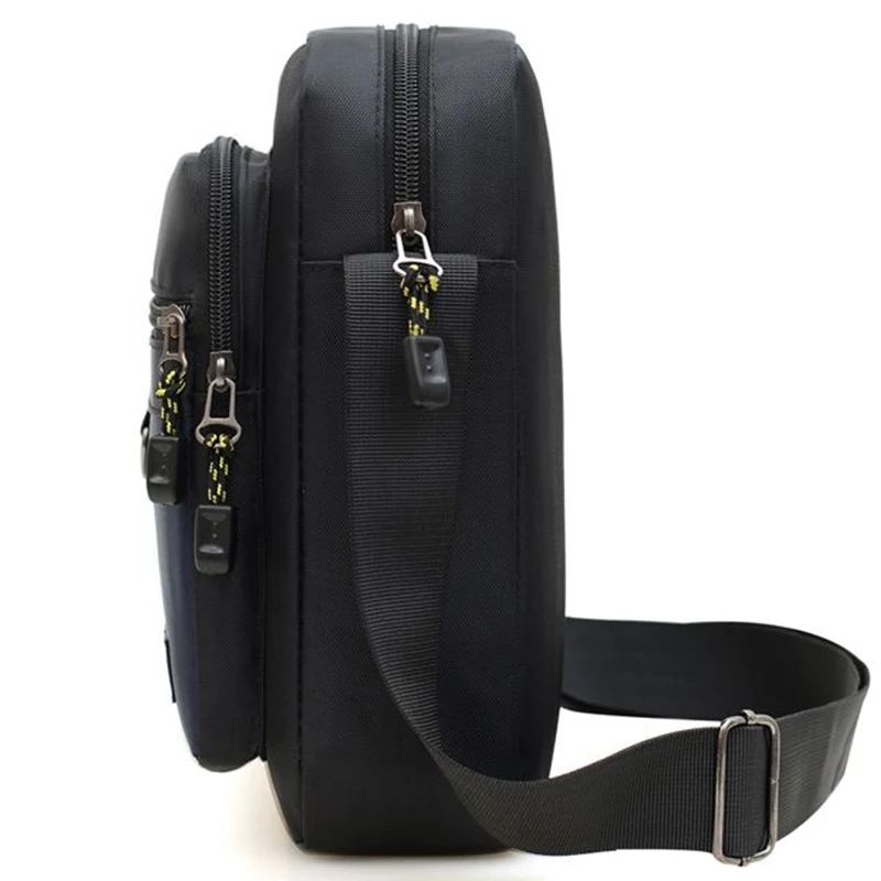 مناسبة للسفر للرجال، مادة نايلون، خفيفة الوزن وبسيطة للخروج، سعة كبيرة، حقيبة رجالية كاجوال #4