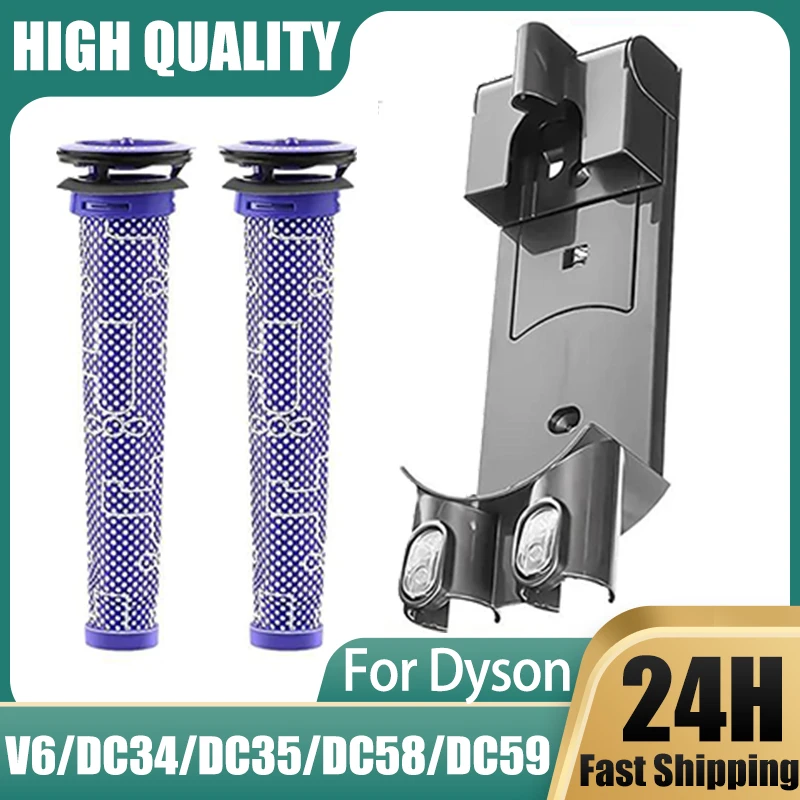 Docking Station Part Kit Compatible with Dyson V6 DC34 DC35 DC58 DC59 Series Handheld Doesn't fit DC44