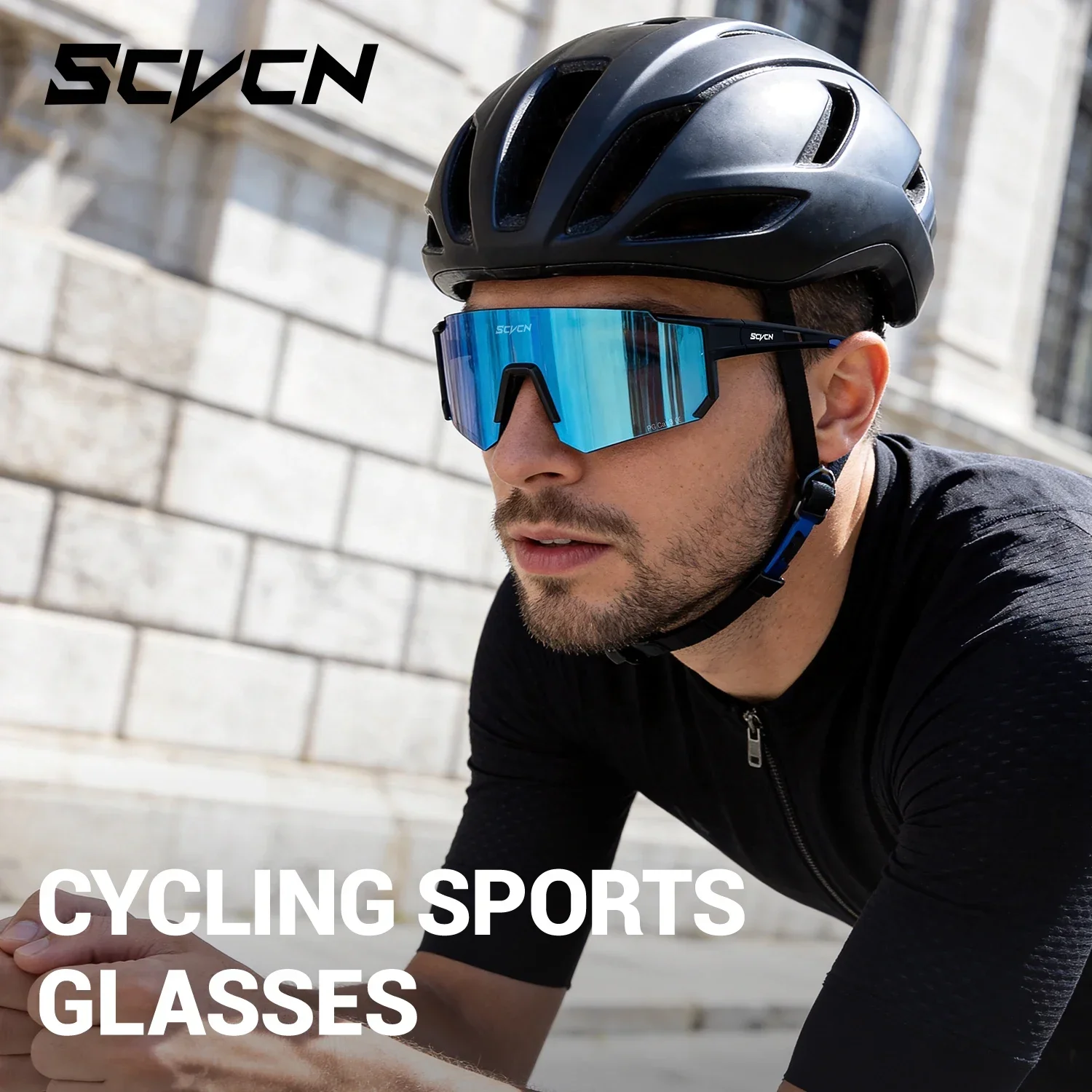 SCVCN Men MTB Bike Cycling Hiking Eyewear UV400 Outdoor Sport Cycling Sunglasses Women Travel Camping Glasses Running Ultralight