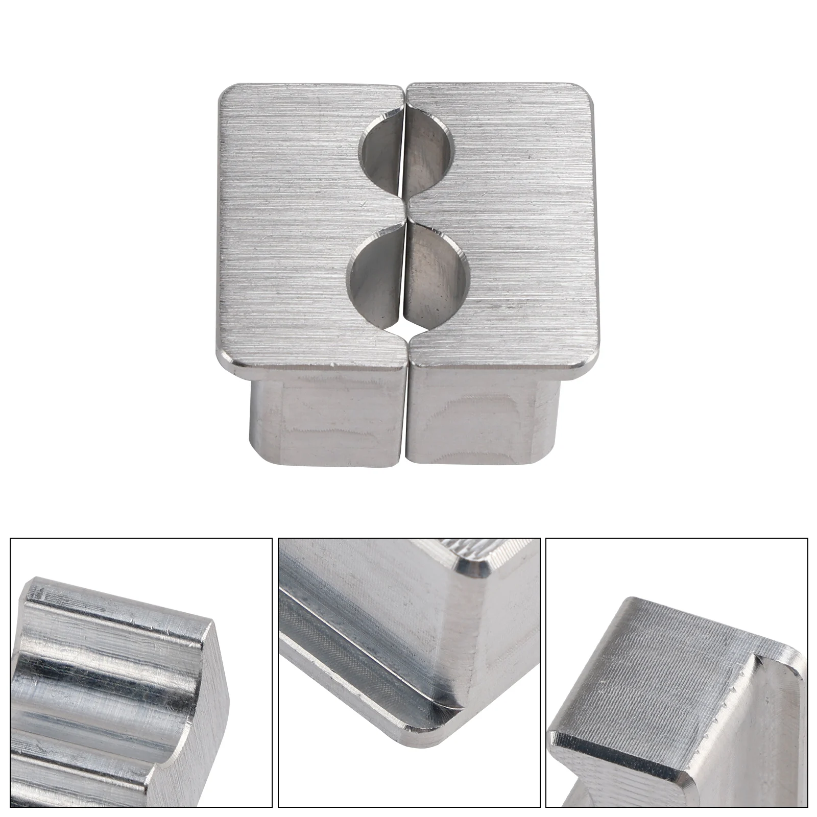 Areyourshop Mini 8/10mm Bike Suspension Shaft Clamp for Fox Fork & Rear Shock Service, Aluminum Vise Block Repair Tool view 6