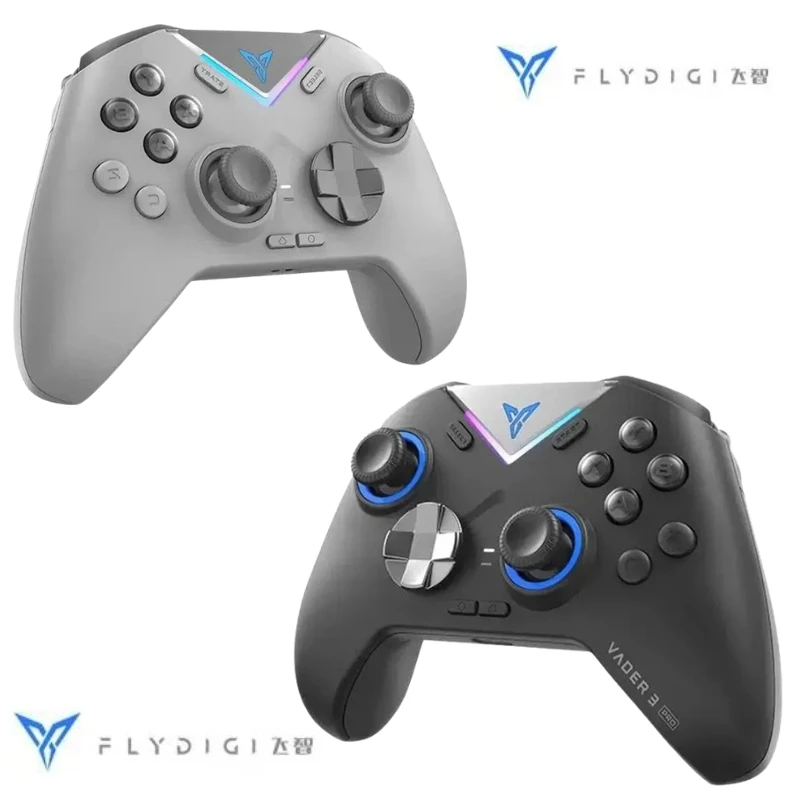 New Flydigi VADER 3 / VADER 4 PRO Bluetooth Wireless Gamepad Hall Linear Trigger Switch/PC/steam/IOS Games and Video Games