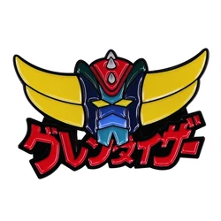 UFO Robo Grendizer enamel pin brooch badge Backpack Collar Pins Hat Jewelry accessories classic anime figure
