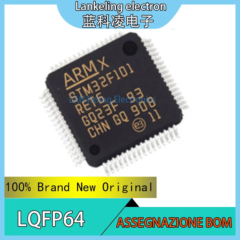 

STM32F101RET6 STM STM32F STM32F101 STM32F101RE STM32F101RET 100% Brand New Original IC MCU LQFP-64