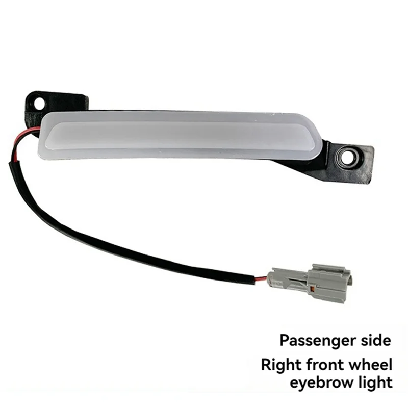 

ABHY-Fit для Chery Jetour Traveler T2, модификация лампы для бровей на колесе автомобиля, левая и правая лампа для бровей на переднем колесе