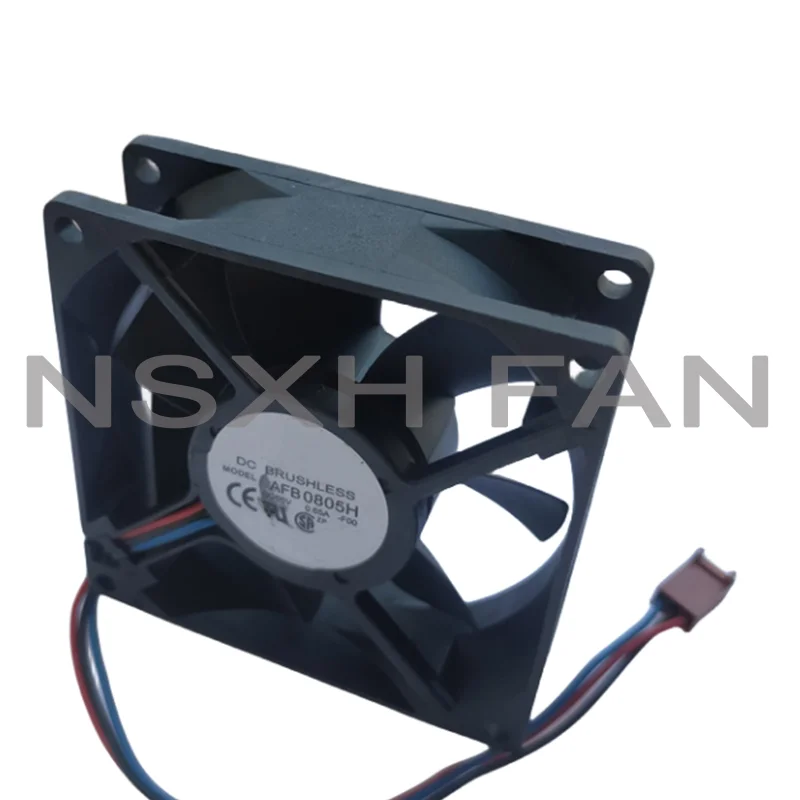 Electronics AFB0805H F00 5V 0.65A 80x80x25mm 3-Wire Server Cooling Fan