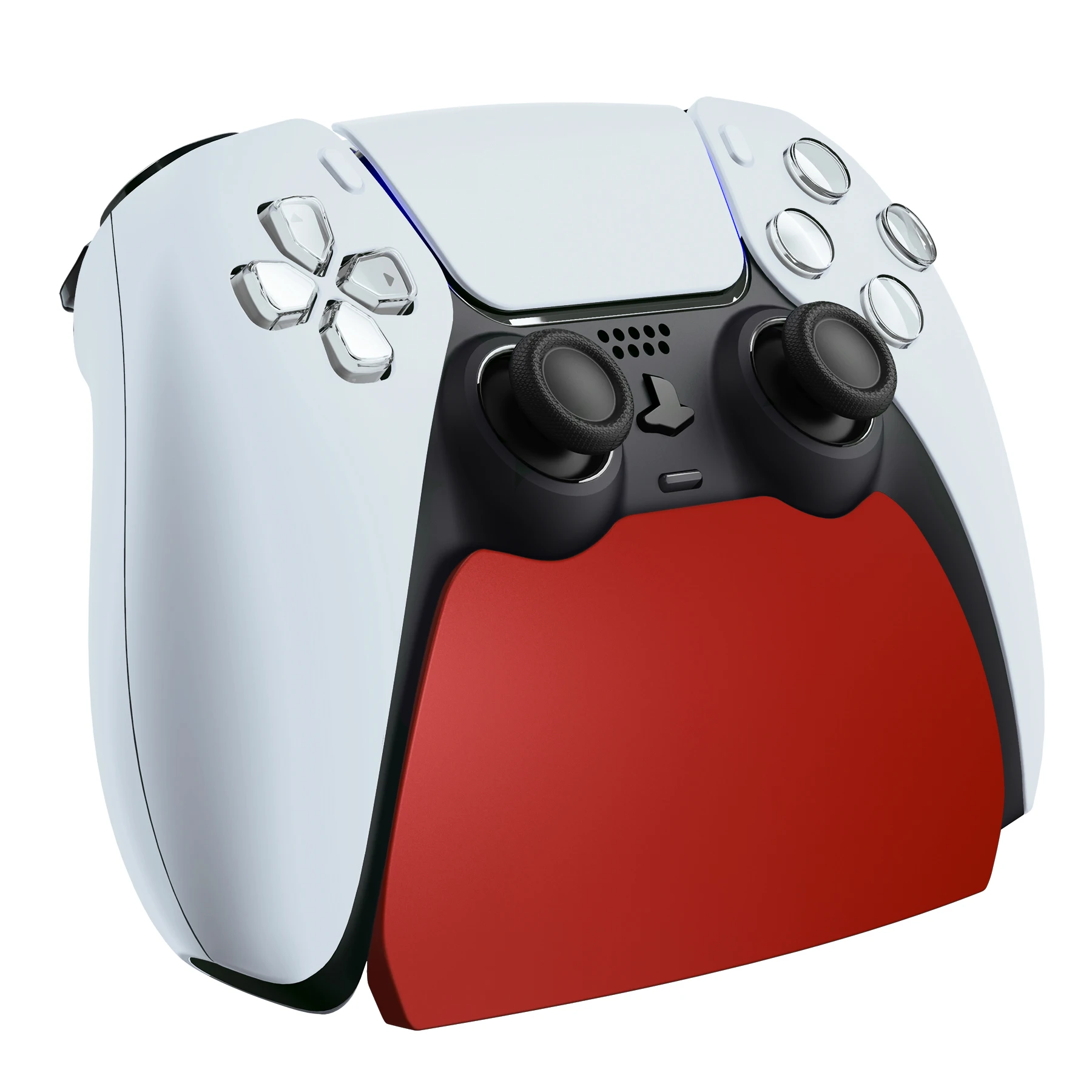 PlayVital-Soporte de pantalla para mando de ps5, accesorios de Gamepad, soporte de escritorio para mando de ps5 con almohadillas de goma