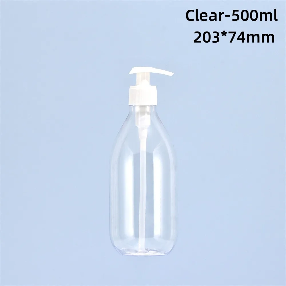 300 ml 500 ml Tragbare Reise Nachfüllen Leere Pumpflasche Badezimmer Shampoo Dusche Seifenspender Küche Gericht Hand Flüssigkeit Sub-flasche