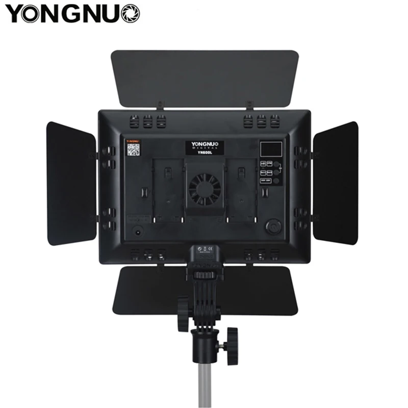 YONGNUO YN600L YN600 LED Video Light Panel Adjustable Color Temperature 3200K-5500K Photographic Studio Lighting with AC Adapter