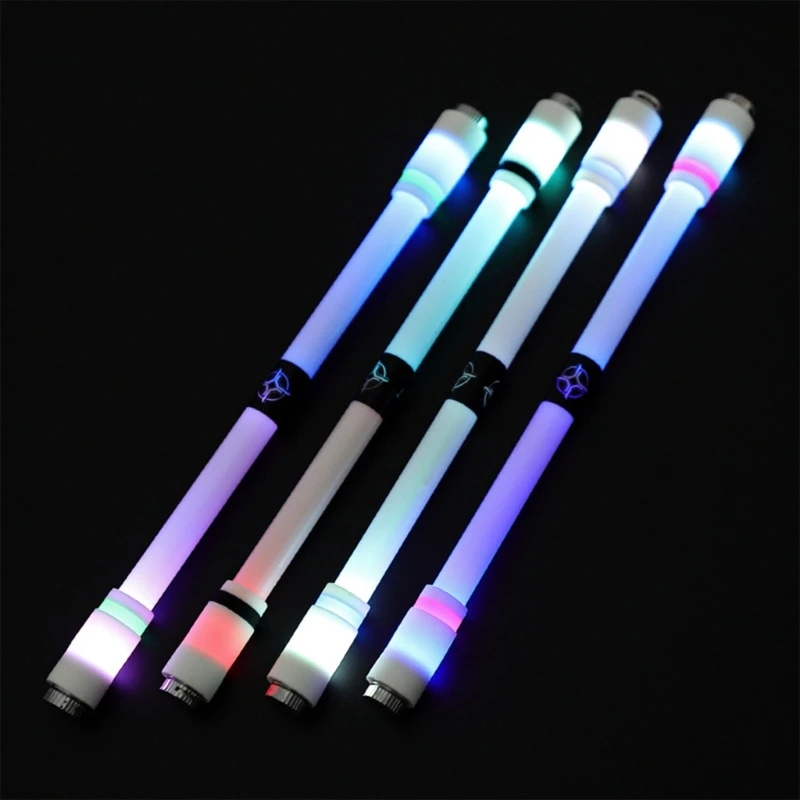 

A9LC LED Rolling Finger Rotating Pen Spinner Pen Gaming Pens for Kids Teens Student