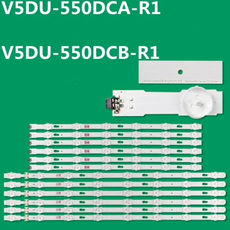 12pcs LED backlight strip For UN55KU6290 UN55KU6300 UN55MU6300  UE55MU6200K UE55KU6099U UE55KU6179 UE55MU6205 UE55MU6192U